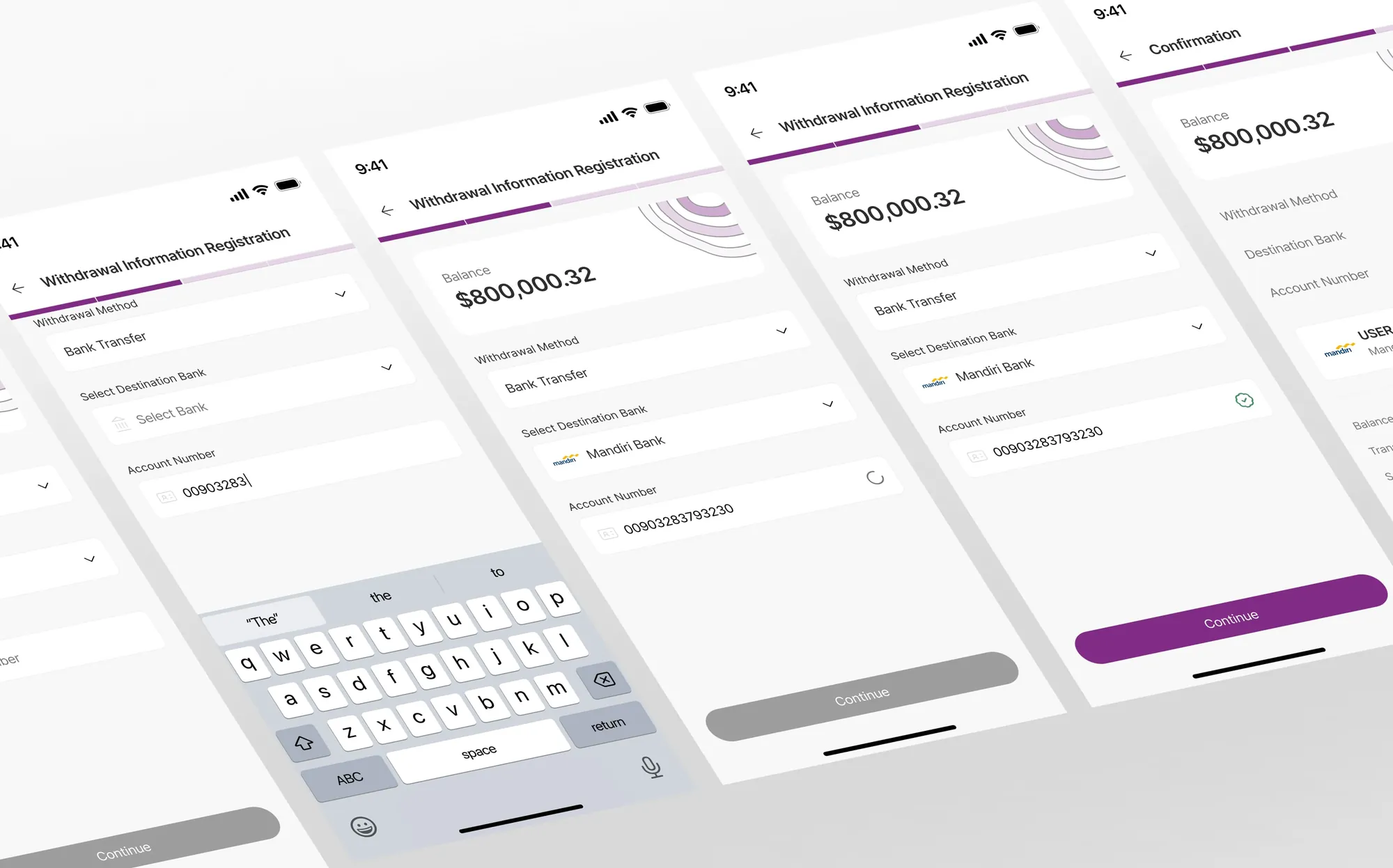 Final payout dashboard design adopted by base owners